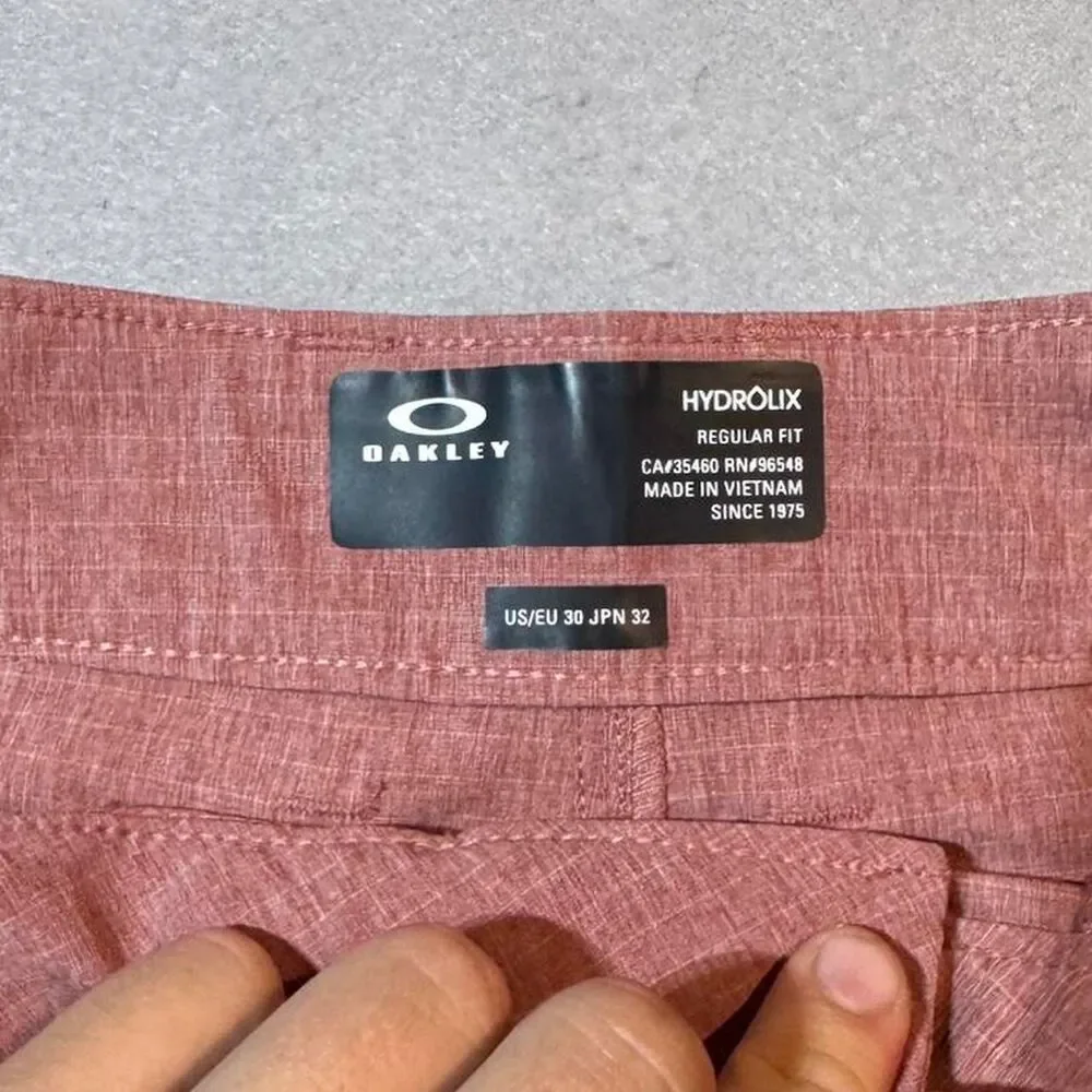 Oakley Men's Pink and Orange Shorts